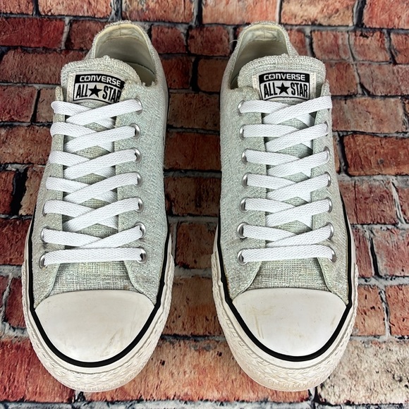 CONVERSE ALL-STAR CHUCK TAYLOR LOWTOP WOMANS SIZE 11 GUC - Picture 3 of 13